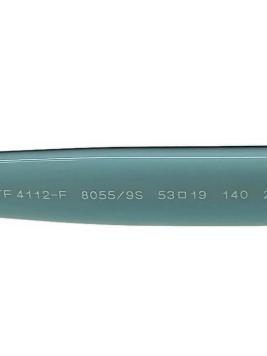TIFFANY&Co. TF4112-F Dark Navy Black Light Blue Plastic Sunglasses
